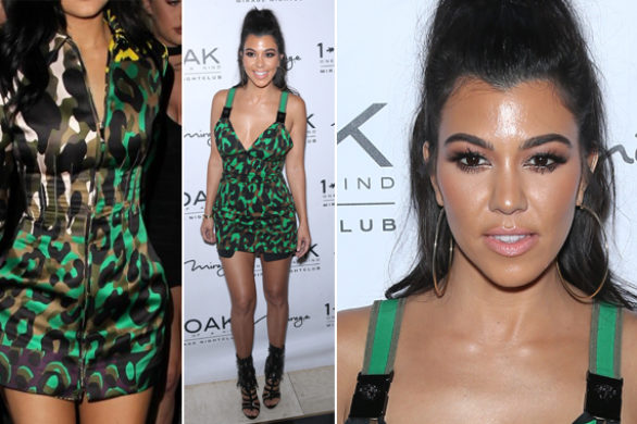 Khloe zainspirowała się strojem Kim, a Kourtney sukienką Kylie?