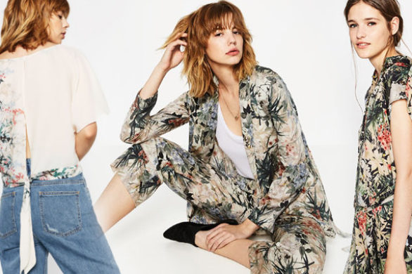 Zara Satin Mood – Kwiatowe wzory w kolekcji na jesień 2016
