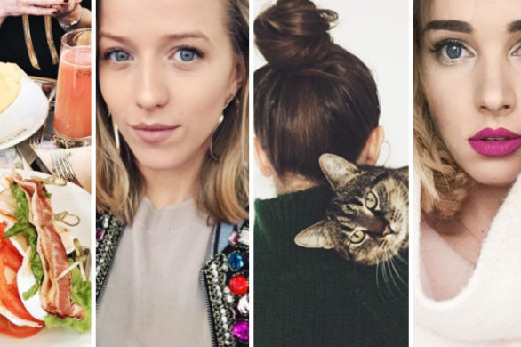 Blogerki modowe na swoich instagramowych profilach (INSTA)