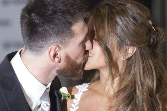 Zobaczcie piękną suknię ślubną Antonelli Roccuzzo, żony Lionela Messiego! (FOTO)