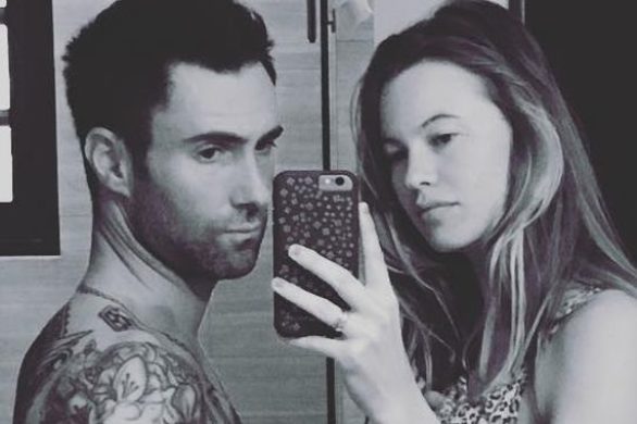 Adam Levine ma większy brzuch niż ciężarna Behati Prinsloo…