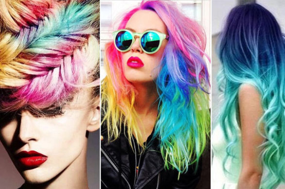 Włosy w odcieniach tęczy? Co powiecie na kolorowe szaleństwo