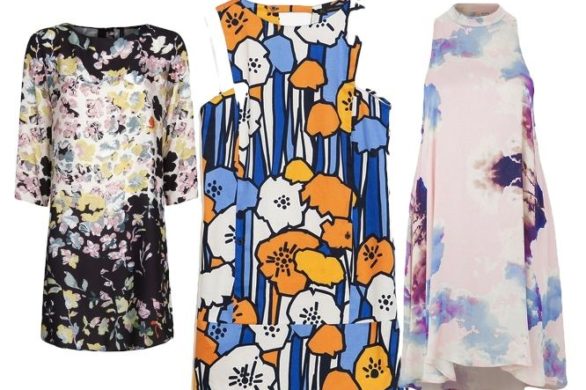 Sukienki z nadrukami – wiosna 2014