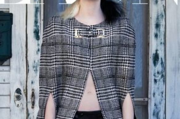 Lily Collins na okładce Flaunt (FOTO)