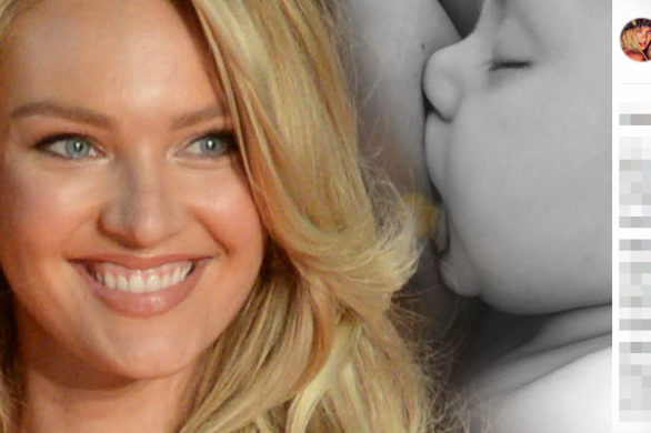 Kłótnia na Insta Candice Swanepoel! Odpowiedziała krytykującym karmienie piersią