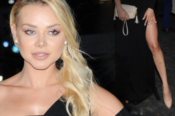 Ola Ciupa inspirowała się kreacją Angeliny Jolie? Na galę Playboya wybrała…