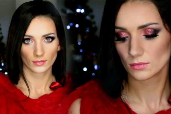 Odważny, sylwestrowy makijaż według Zmalowanej [VIDEO]