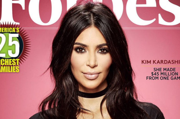 Kim Kardashian trafiła na okładkę magazynu… Forbes! (FOTO)