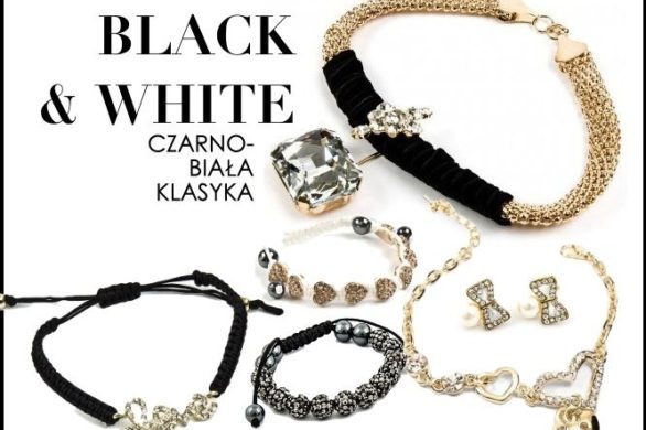 Czarno-biała klasyka biżuterii