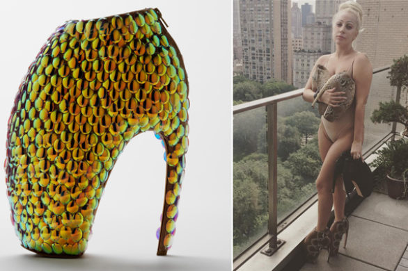 Lady Gaga dostała trzy pary butów za MILION złotych! (FOTO)