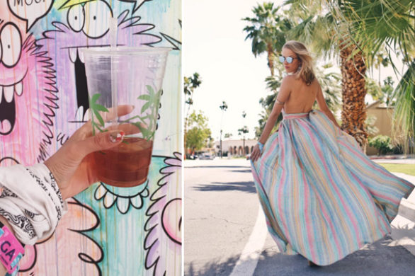 Jessica Mercedes zachwycała swoim strojem na Coachelli