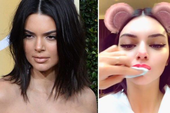 Kendall Jenner pokazuje, ile mogą zmienić filtry ze Snapchata (FOTO)