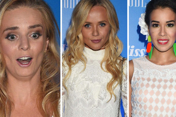 Stylizacje celebrytek na pokazie kolekcji Roberta Kupisza