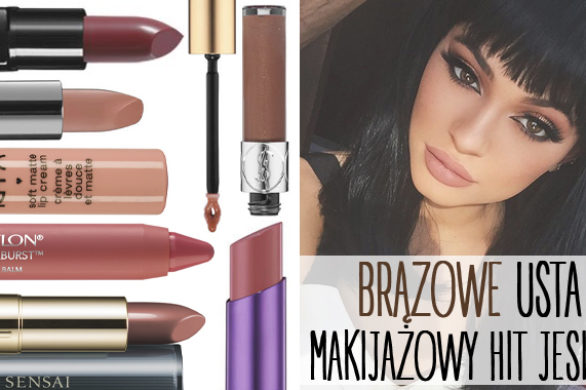Urodowe trendy na jesień – brązowe usta – hit sezonu (FOTO)