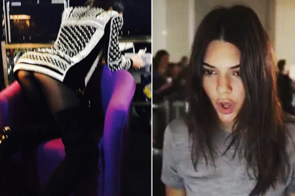 Kendall Jenner bierze przykład ze swojej siostry, Kim?
