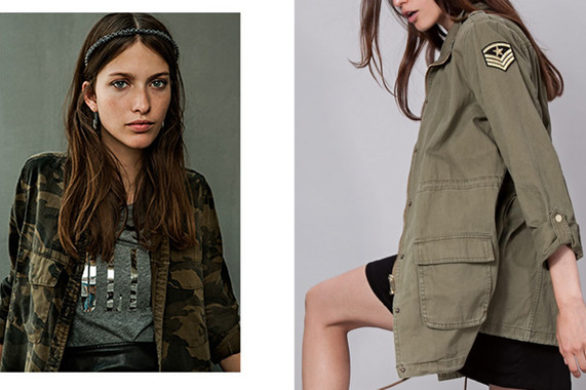 Stradivarius Shiny Militar – Połyskujące i militarne akcenty na jesień 2016