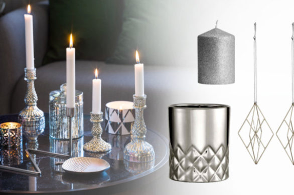 H&M Home Srebrny błysk – Świąteczny wystój w srebrze (FOTO)