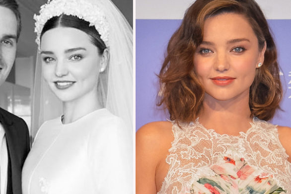 Tak, suknia ślubna Mirandy Kerr to coś, co zdecydowanie trzeba zobaczyć! (FOTO)