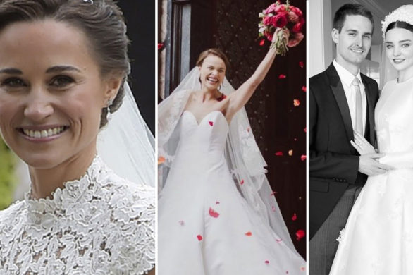 Podsumowanie roku 2017: Najpiękniejsze suknie ślubne gwiazd! (FOTO)