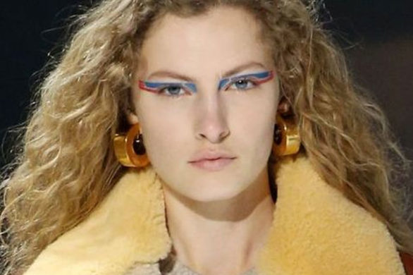 Graficzny makijaż Pat McGrath z pokazu Louis Vuitton podbija Instagram!