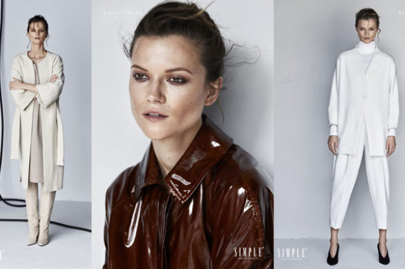 Piękna Kasia Struss w jesienno-zimowej kampanii Simple CP (FOTO)