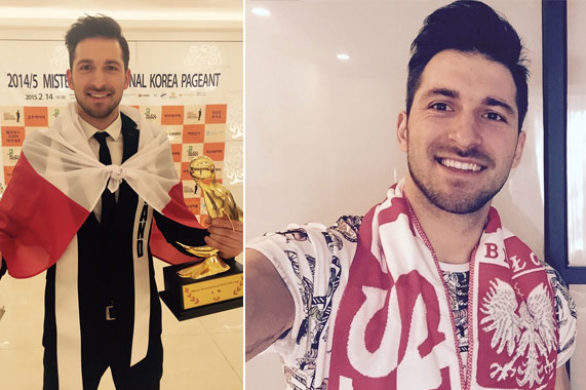 Maślak zajął wysokie miejsce w wyborach Mister International