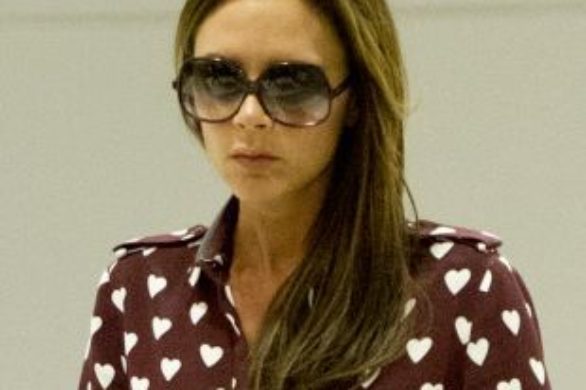 Victoria Beckham w bluzce Burberry (FOTO)
