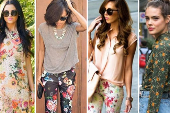 Modne latem – 5 stylizacji z ubraniami w kwiaty