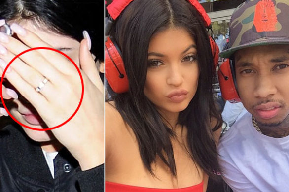 Kylie Jenner i Tyga zaręczyli się w Paryżu? (FOTO)