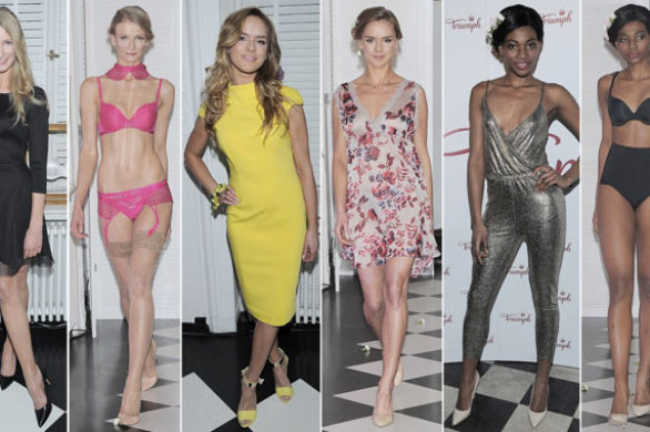 Modelki na pokazie bielizny marki Triumph (FOTO)