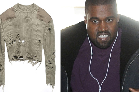 Hit sieci! Padniecie, gdy dowiecie się ile kosztują podarte swetry od Kanye!