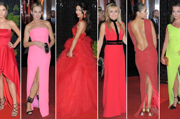 Odważne kolorowe suknie na balu fundacji TVN Nie jesteś sam