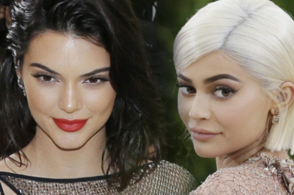 Ten moment, w którym Kendall Jenner pokazuje na gali MET 2017 więcej niż Kylie