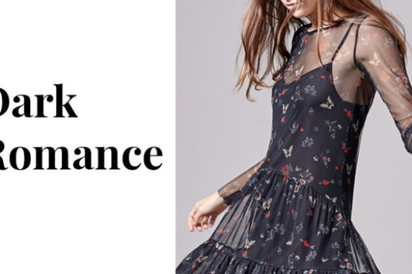 Stradivarius Dark Romance – Czerń i odrobina romantyzmu na jesień 2016