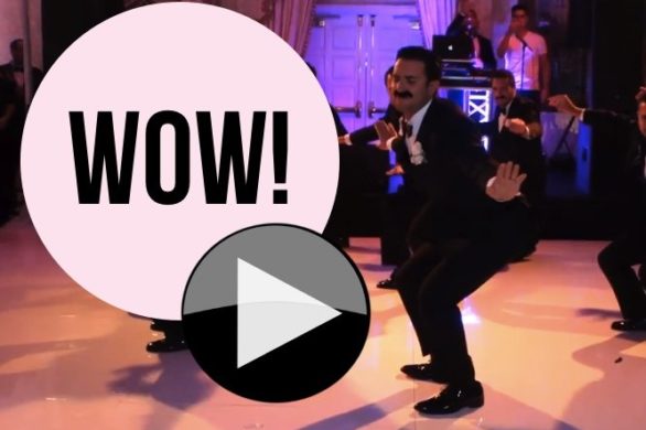 Panna młoda była w szoku! (VIDEO)