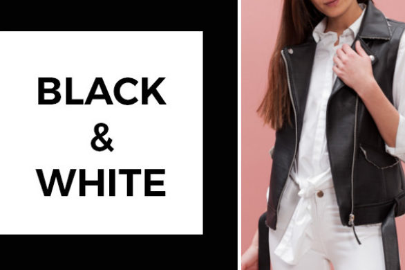 Stradivarius Black&White – Czerń i biel w kolekcji na wiosnę
