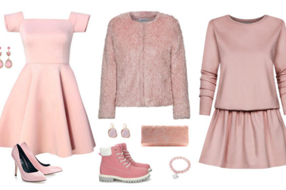 Ubrania i dodatki w jednym z kolorów roku 2016 Pantone