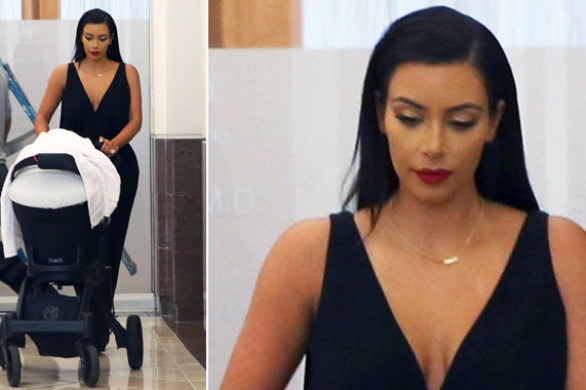 Nie uwierzycie, gdzie Kim Kardashian zabrała swojego synka