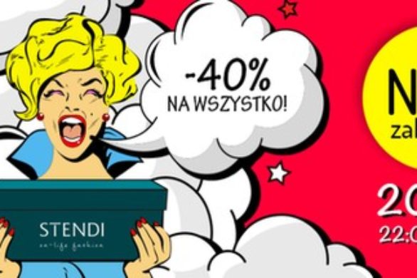 Szalona Noc Zakupów w Stendi – wszystko -40%