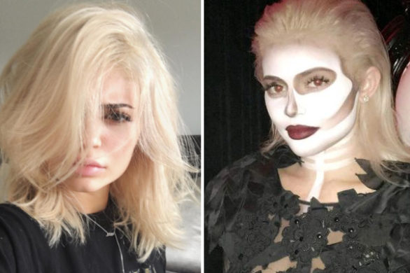 Kylie Jenner wygląda świetnie nawet jako kościotrup! (FOTO)