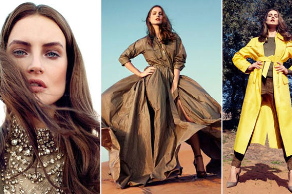 Polska modelka, Mariana Idźkowska, w kampanii Ralpha Laurena