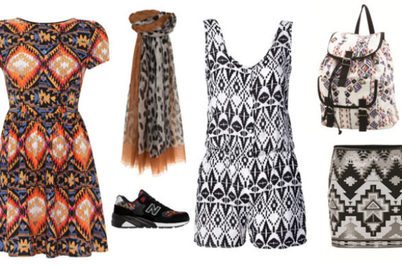 Azteckie wzory – Przegląd gorących hitów na lato (FOTO