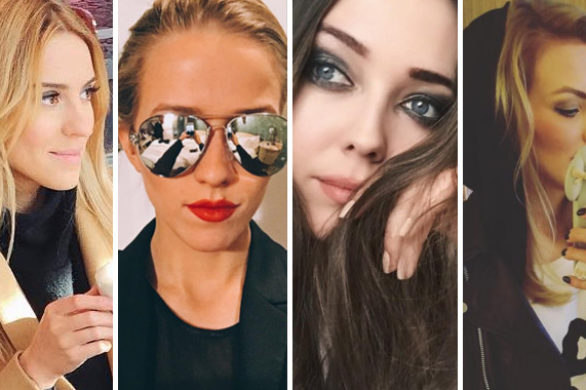 Blogerki modowe na swoich instagramowych profilach (INSTA)