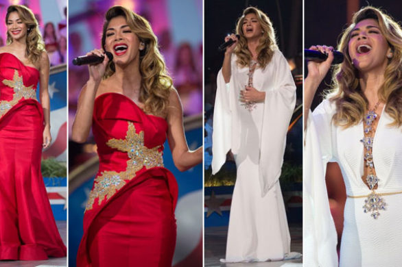 Nicole Scherzinger – biała kontra czerwona suknia (FOTO)