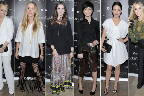 Gwiazdy i celebrytki na pokazie nowej kolekcji Mokobelle