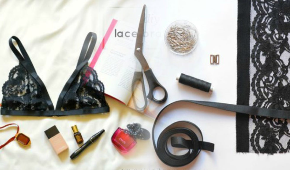 Koronkowy biustonosz DIY – Zrób go sama (FOTO)