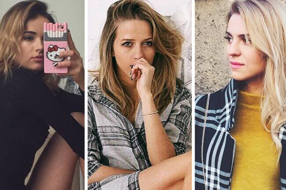 Blogerki modowe na swoich instagramowych profilach (INSTA)