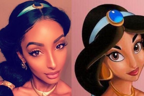 Ta dziewczyna wygląda dokładnie tak samo jak Księżniczka Jasmine!