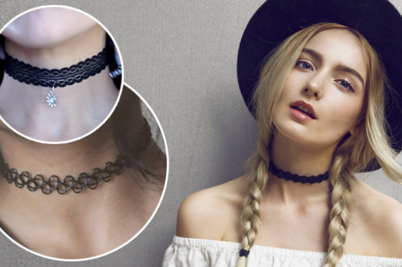 Tattoo choker DIY – jak go zrobić? [VIDEO]