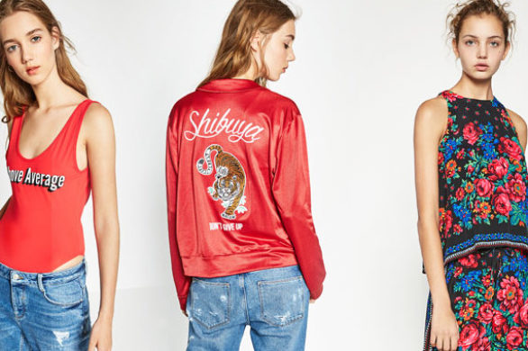 Mocne kolory, błyszczące materiały i kwiatowe wzory w nowościach Zara TRF